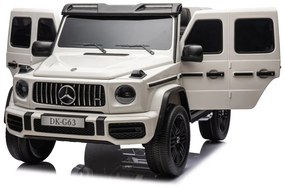 Elektrické autíčko Mercedes G63 AMG 4x200W XXL - biele