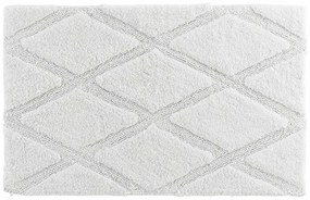 Biela kúpeľňová predložka 50x80 cm Thais – douceur d'intérieur