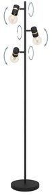 Eglo 900179 - Stojacia lampa LURONE 3xE27/10W/230V