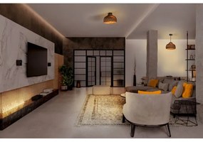 Ledvance - Stropné svietidlo DECOR CARDBOARD 1xE27/15W/230V pr. 36 cm