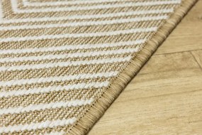 Obojstranný koberec 206139/10810 béžový / krémový