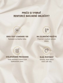 Bavlnené obliečky Renforcé - Dinosaury