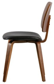 Čierno-prírodná jedálenská stolička Classic – vtwonen