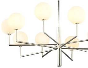 Jupiter 1936 - Luster na tyči FEME 10xG9/40W/230V lesklý chróm