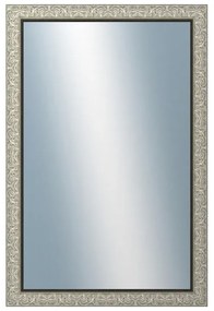 DANTIK - Zrkadlo v rámu, rozmer s rámom 80x160 cm z lišty PRAHA strieborná (2751)