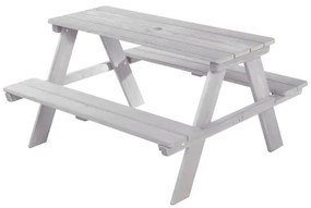 roba Vonkajšia detská sedacia súprava (bez vaničiek na hranie, sivá)  (100397128)