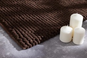 Kúpeľňový koberček Javo Premium hnedý