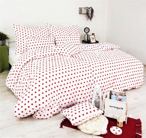 Obliečky Rím červené EMI: Štandardný set jednolôžko obsahuje 1x 140x200 + 1x 70x90