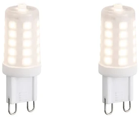 Sada 2 stmievateľných LED žiaroviek G9 Opál 3W 250lm 3000K