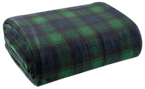 Deka STAR zelená / granátová