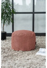 Tmavohnedý menčestrový sedací vak Mini – SLOWDOWN