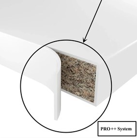 Šatníková skriňa SERENITY 200 cm dub wotan mat MT SERENITY SZP5/0/B/DW/0/HIAL