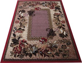 DY BCF Alfa 01 – červená Rozmer: 100x190 cm