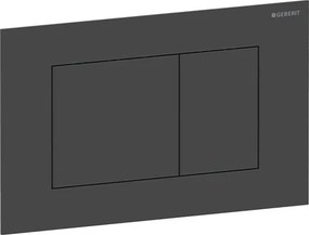 Geberit Sigma40 ovládacie tlačidlo oceľ čierna mat 115.629.14.1
