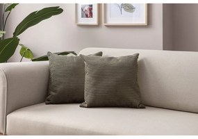 Menčestrové obliečky na vankúše v súprave 2 ks 43x43 cm – Mioli Decor