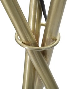 Stojacia lampa Glamy 155 cm biela/zlatá