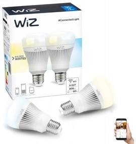 WiZ SADA 2x LED Stmievateľná žiarovka E27/11,5W/230V 2700-6500K Wi-Fi - WiZ WI0089