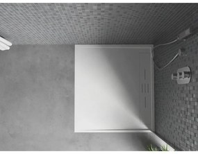 Mexen Amon, SMC obdĺžniková sprchová vanička 100 x 90 cm, biela, 4F109010