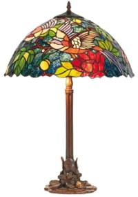 Kolekcia vitrážové Tiffany lampy vzor JUNGLE