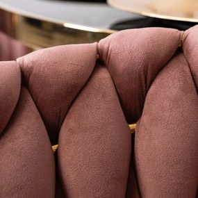PROXIMA.store - Čalúnená jedálenska stolička CAPI FARBA: ružová