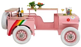 Flower Power Car bar ružový