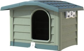 BAMA Búda pre psov plastová GRL, zelená, velká