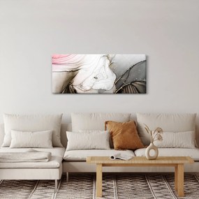 Obraz - Mramorový atrament (120x50 cm)