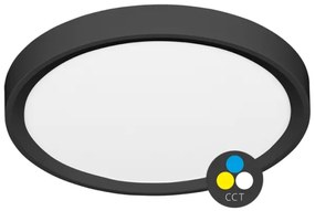 Ecolite W007-CCT/50W/CR - LED Stropné svietidlo SALY LED/50W/230V IP40 čierna