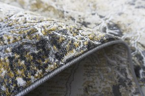 Berfin Dywany, Kusový koberec Zara 9630 Yellow Grey, 120x180, žltá, kancelária