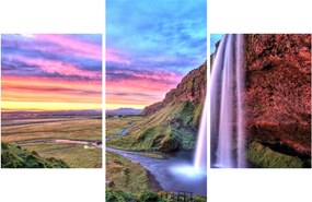 Obraz - Vodopád Seljalandsfoss (90x60 cm)