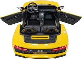Elektrické autíčko Audi Spyder R8 LIFT žlté