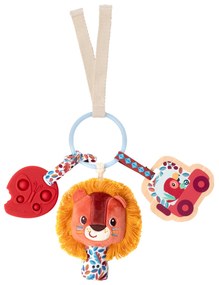 Lilliputiens - Safari krúžok s aktivitami a zrkadielkom - lev Jack