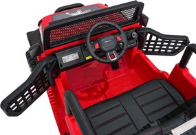 Elektrické autíčko Jeep BEAST 4x4 červené
