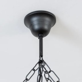 Brilagi - Luster na reťazi TIMONA 8xE14/40W/230V priemer 70 cm buk/orech