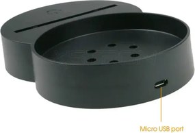 XSTRON TDL-AR - Základňa pre 3D LED nočnú lampu - Aroma - aromaterapeutická s difuzérom