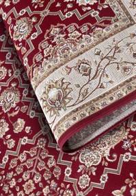 Villeroy & Boch, Kusový koberec Villeroy & Boch 106057 Red, Cream – na von aj na doma, 160x235, červená, chodba / predsieň