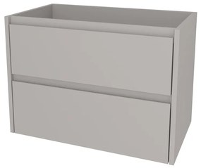 Mereo, Mereo Opto, kúpeľňová skrinka 81 cm, Multidecor, Arktická sivá, MER-CN991SARS1