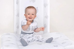 Prebaľovacia podložka New Baby Emotions biela 70x50cm