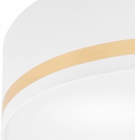 Stropné svietidlo SIRJA STRIPE 4xE27/15W/230V pr. 45 cm biela