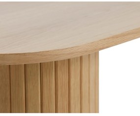 Konzolový stolík v prírodnej farbe 40x130 cm Nola – Unique Furniture