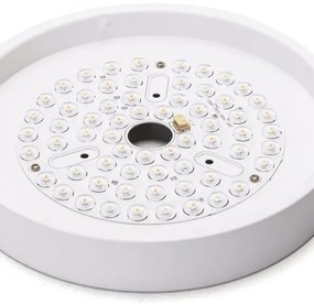Aigostar - LED Stmievateľný stropný ventilátor LED/24W/230V 2700-6500K + DO biela