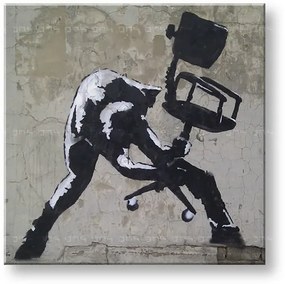 Obraz na plátne Street ART – Banksy | rôzne rozmery