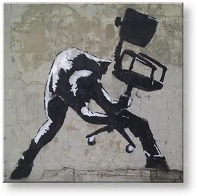Obraz na plátne Street ART – Banksy | rôzne rozmery