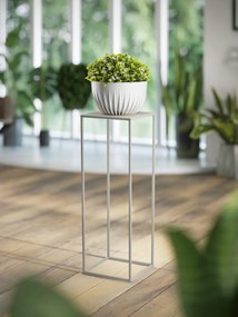 STOJAN NA KVETINÁČ SIMPLE 70X24X24 CM BÉŽOVÁ