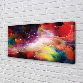 Obraz na plátne Fraktály abstraktné vlna 140x70 cm