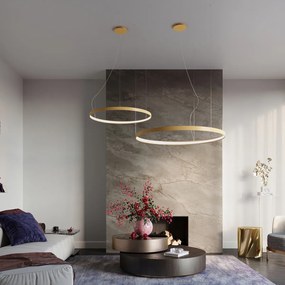Závesné LED svietidlo Rio 78, 1x LED 50w, 3000k, g