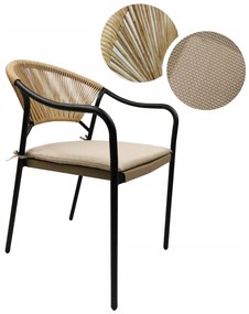 Záhradná stolička PORTO - béžová