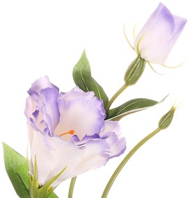 Autronic - Eustoma, umělá řezaná květina, barva fialová. - KU5003 PUR