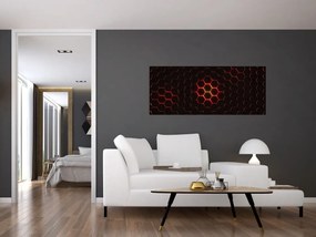 Obraz pletiva (120x50 cm)