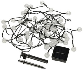 IKO Solárne záhradné svetielka 7m 50LED - teplá biela